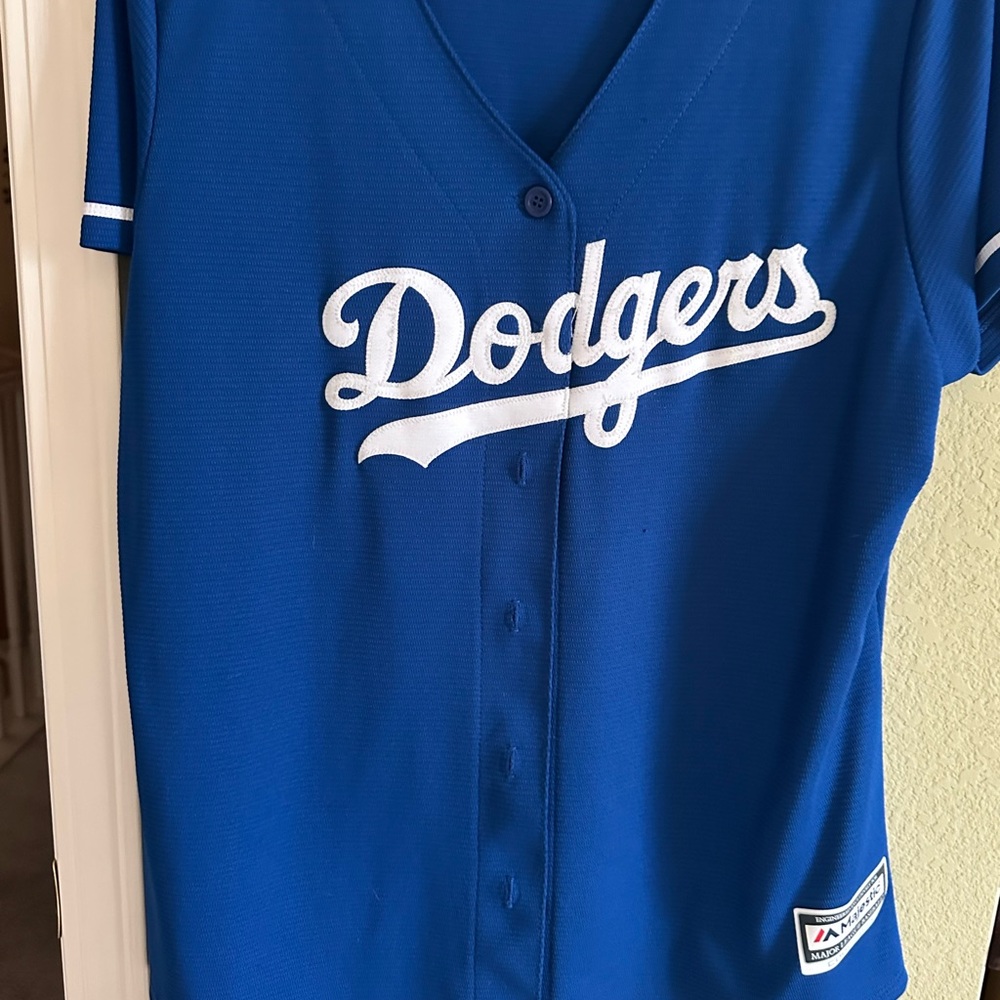 Majestic Cool Base Blue Jersey